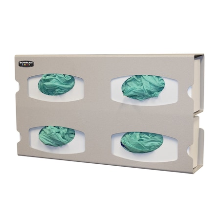 Bowman Dispensers Glove Box Dispenser - Quad GL143-0212